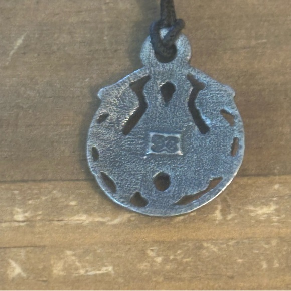 Pewter Celtic Nathair Serpent Amulet pendant cord necklace - Picture 4 of 5